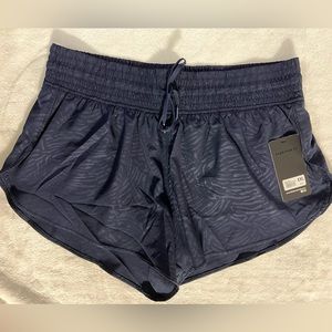 90.DEGREE BY REFLEX Hotty Hot High-Rise Lined Short 2.5" Inseam Blue Sz XXL